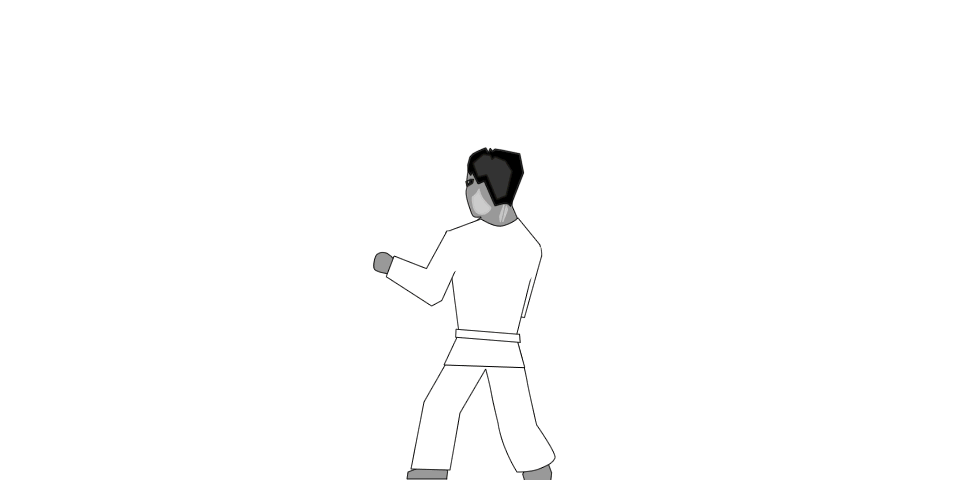 Yoko Geri Kekomi - Karate