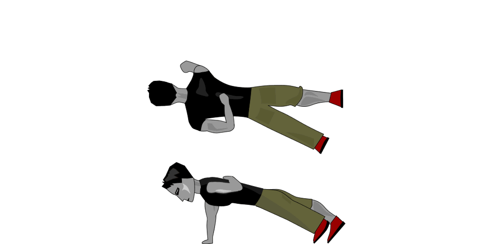 One-Armed Pushups